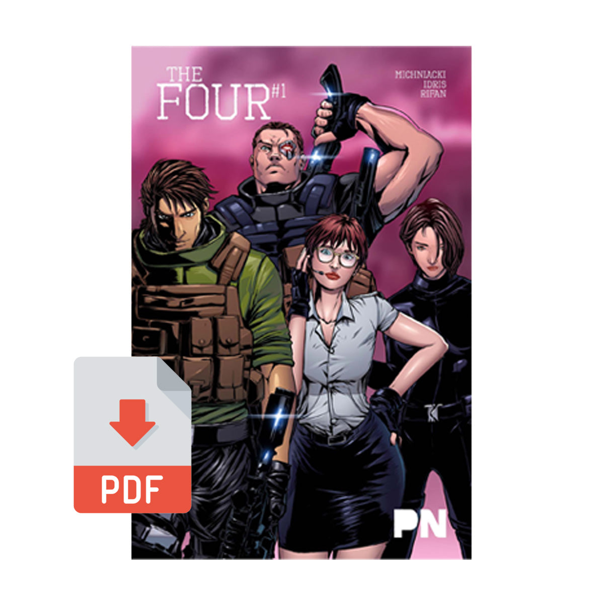 The Four #1 (Digital PDF)