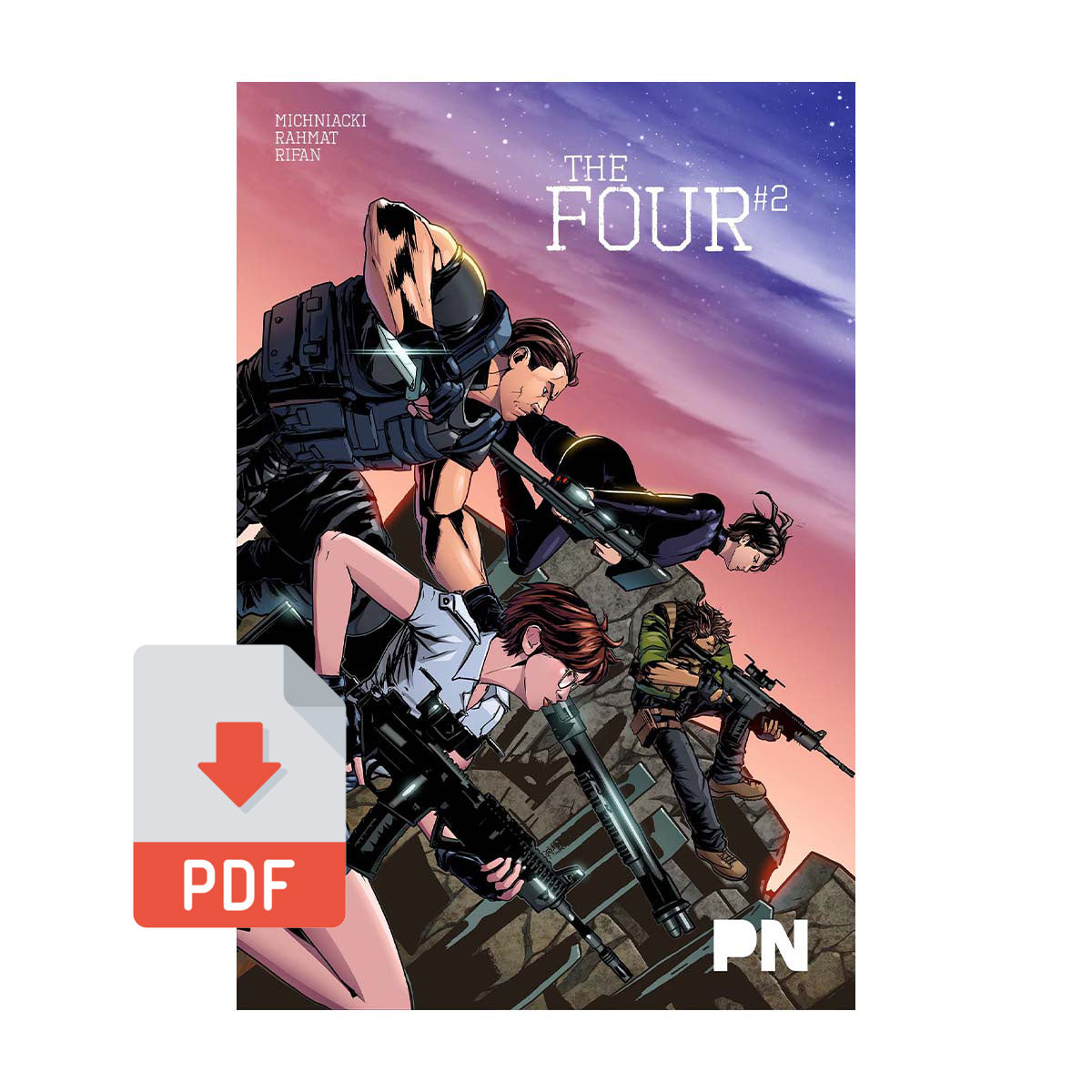 The Four #2 (Digital PDF)